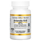 Масло антарктического криля, с астаксантином, California Gold Nutrition, 500 мг, 30 капсул - изображение 1