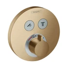 Термостат для ванны на 2 потребителя Hansgrohe Showerpipe ShowerSelect S (цвет - шлифованная бронза) (15743140)