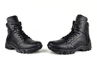 Берцы мужские ЗИМНИЕ М098 Флотар черный. Тактические треккинговые ботинки мужские. Размер 46 - изображение 4
