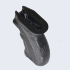 Эргономічна пістолетна рукоядка на Автомат Калашникова 47 Харківські майстри чорного кольору - зображення 4