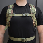 Тактичний Військовий рюкзак на 30 л Камуфляж Вудленд з системою MOLLE DOMINATOR Woodland Штурмовий + Тактичні рукавички - зображення 4