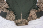 Рубашка тактическая боевая Убокс (кулир) Хаки -Пиксель зеленый раз. XXL - изображение 4