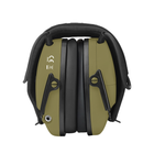 Активные наушники складные тактические для стрельбы и защиты органов слуха с Bluetooth Prohear EM030 Green - изображение 4