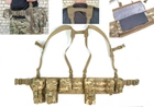Тактичний розвантажувальний пояс PA піксель ЗСУ MM-14 (військово-тактична розгрузка, РПС, ремінно-плечова система) SCTPABK22(P)