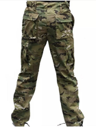 Тактичні військові штани Зигзаг Multicam (тканина полікоттон, Туреччина) (SEAM-MKRS-TR-PC-62) - изображение 2