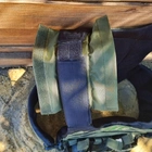 Плитоноска с плитами 4-го класса защиты, 7 мм с боковыми вставками от мелких осколков и подсумками, черная - изображение 6