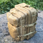 Военный Тактический рюкзак 36 л Койот Warrior Assault Laser Cut 36L Coyote с системой MOLLE Армейский Штурмовой + Тактические перчатки - изображение 9