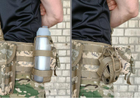 Подсумок PA m8 под бутылку койот (MOLLE, крепление для бутылки, фляги на разгрузку, жилет) EF-1404-8(С) - изображение 2