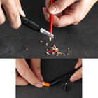 Ручка мультитул з ножем та ліхтариком RovTop багатофункціональна Чорні 0,5 мм - зображення 3