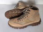 Берцы летние короткие облегченные с сеткой, обувь для военных KROK BUС01, 43 размер, хаки, 01.43 - изображение 2