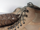 Берцы летние короткие облегченные с сеткой, обувь для военных KROK BUС01, 45 размер, хаки, 01.45 - изображение 3