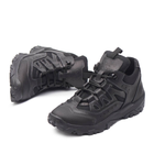 Кросівки тактичні чоловічі демісезонні, кросівки тактичні чоловічі, натуральна шкіра та кордура, розмір 42, Bounce ar. TRFI-2342, колір чорний - зображення 4
