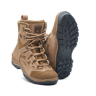 Берці зимові черевики тактичні чоловічі, туфлі тактичні чоловічі берці зимові, натуральна шкіра, розмір 44, Bounce ar. YQ-FD-8244, колір койот - зображення 6
