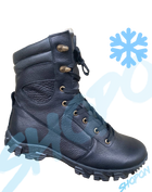Берці зимові черевики тактичні чоловічі, туфлі тактичні чоловічі берці зимові, натуральна шкіра, розмір 46, Bounce ar. TB-UT-1946, колір чорний - зображення 1