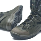 Берці зимові черевики тактичні чоловічі, туфлі тактичні чоловічі берці зимові, натуральна шкіра, розмір 43, Bounce ar. PI-SA-8243, колір хакі - зображення 2