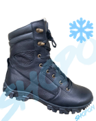 Берці зимові черевики тактичні чоловічі, туфлі тактичні чоловічі берці зимові, натуральна шкіра, розмір 47, Bounce ar. TB-UT-1947, колір чорний - зображення 1