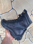 Берцы зимние ботинки тактические мужские, черевики тактичні чоловічі берці зимові, натуральна шкіра, размер 39, Bounce ar. TB-UT-1939, цвет черный - изображение 3