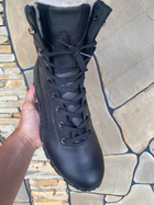 Берцы зимние ботинки тактические мужские, черевики тактичні чоловічі берці зимові, натуральна шкіра, размер 41, Bounce ar. TB-UT-1941, цвет черный - изображение 4