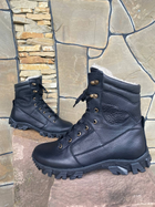 Берцы зимние ботинки тактические мужские, черевики тактичні чоловічі берці зимові, натуральна шкіра, размер 42, Bounce ar. TB-UT-1942, цвет черный - изображение 6