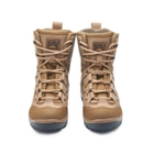 Берцы зимние ботинки тактические мужские, черевики тактичні чоловічі берці зимові, натуральна шкіра, размер 43, Bounce ar. YQ-FD-8243, цвет койот - изображение 4