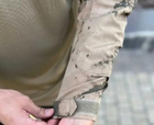Тактическая рубашка военная форма убакс UBACS VOGEL Песок Coolmax XXL (338055) - изображение 4