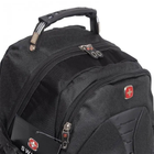 Похідний чоловічий рюкзак 7225 Backpack, Чорний рюкзак з водовідштовхуючим чохлом на 35л (VS7005315) - зображення 5