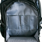 Рюкзак туристичний 7608 на 35л Синій, похідний рюкзак для подорожей з чохлом (VS7005300-1) - зображення 4