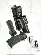 Комплект Цевье, Ручка переноса огня со сменой угла, Ручка пистолетная черная для АК АКС АКМ АКМС АК74 (0029) - изображение 5