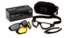 Балістичні окуляри тактичні зі змінними лінзами Pyramex XSG Kit - зображення 1