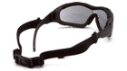 Тактичні окуляри балістичні Pyramex V3T Anti-Fog, чорні - зображення 3
