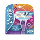 Змінні картриджі для гоління (касети) жіночі Gillette Venus Embrace Extra Smooth 4 шт в упаковці