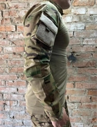 Мужской армейский костюм мультикам для ВСУ (ЗСУ) Tactical тактическая форма убакс и брюки Турция XL 7284 - изображение 6