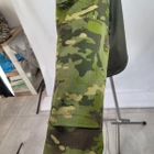 Рубашка мужская военная тактическая с липучками ВСУ (ЗСУ) Ubaks Убакс 20221840 7247 M 48 р зеленая - изображение 7