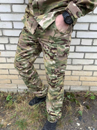 Мужской армейский костюм мультикам для ВСУ (ЗСУ) Tactical тактическая форма Турция 46 р 7157 - изображение 5