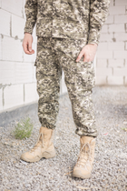 Мужской армейский летний костюм для ВСУ (ЗСУ) Tactical тактическая форма Пиксель светлый 52 размер 7070 - изображение 7