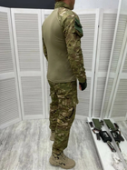 Мужской армейский костюм мультикам для ВСУ (ЗСУ) Tactical тактическая форма убакс и брюки Турция XXL 7285 - изображение 3