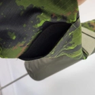 Рубашка мужская военная тактическая с липучками рип-стор ВСУ (ЗСУ) Ubaks Убакс 20221838 7326 M 48 р зеленая - изображение 7