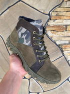 Чоловічі черевики тактичні військові 41 (27 см) Олива (00985) - зображення 6