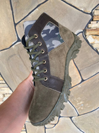 Мужские ботинки тактические военные 42 (27,5 см) Олива (00985) - изображение 3