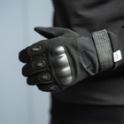 Перчатки Тактические полнопалые с накладкой 001 Черный XL SSpe1 310 - изображение 1