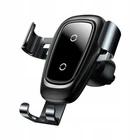Автодержатель Baseus Metal Wireless Charger Gravity Car Mount Tarnish с беспроводной зарядкой QI (WXYL-B0A) Black