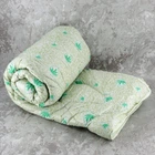 Ковдра закрита холлофайбер з просоченням ALOE VERA (Мікрофібра) Двоспальне 175х210 55072