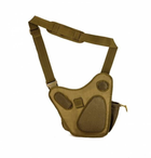 Мужская военная наплечная сумка Защитник 113 хаки - изображение 4