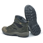 Ботинки зимние тактические мужские, черевики тактичні чоловічі зимові, натуральна шкіра, размер 40, Bounce ar. BP-HA-1040, цвет хаки - изображение 6