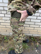 Чоловічий армійський костюм мультикам для ЗСУ Tactical тактична форма Туреччина 56 р 7162 - зображення 8