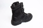 Берці тактичні. Чоловічі ультралегкі бойові черевики Мaxsteel 48 Hi-legs Black (318мм) чорні - зображення 10