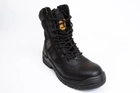 Берці тактичні. Чоловічі ультралегкі бойові черевики Мaxsteel 48 Hi-legs Black (318мм) чорні - зображення 11