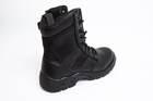 Берці тактичні. Чоловічі ультралегкі бойові черевики Мaxsteel Hi-legs Black 42 (278мм) чорні - зображення 12