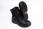 Берці тактичні. Чоловічі ультралегкі бойові черевики Мaxsteel Hi-legs Black 50 (331мм) чорні - зображення 1