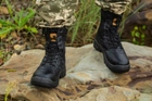 Берці тактичні. Чоловічі ультралегкі бойові черевики Мaxsteel Hi-legs Black 43 (284мм) чорні - зображення 3